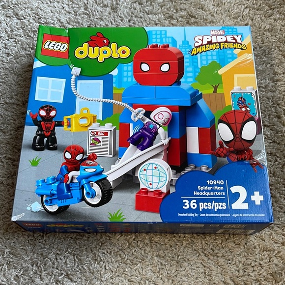 Lego | Toys | Nib Duplo Spidey And His Amazing Friends Spiderman Headquarters | Poshmark